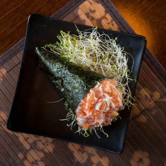 Temaki Salmão Completo